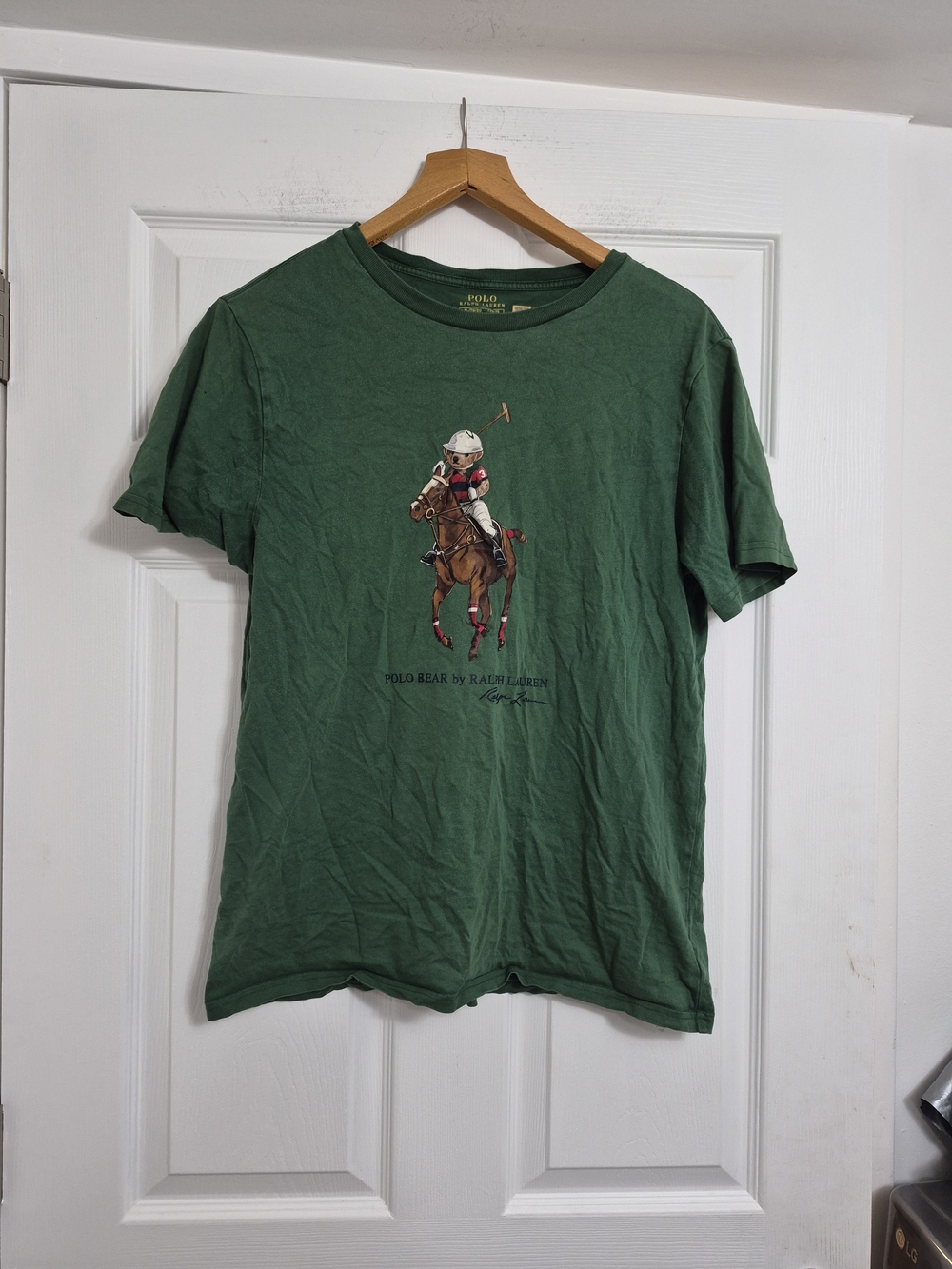 Polo Bear by Ralph Lauren Green Graphic Men’s T‑Shirt